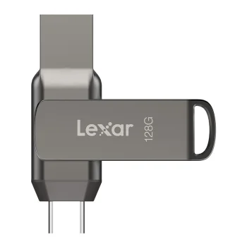 USB zibatmiņa Lexar JumpDrive D400 Dual USB-C / USB-A 3.1 128GB