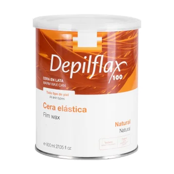 Depilflax Natural vasks depilācijai bundžā, 800 ml