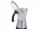Elektriskā geizera kafijkanna, 300 ml, 6 tasītēm, 480 W, sudraba krāsā