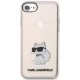 Karl Lagerfeld Ikonik Choupette vāciņš iPhone 7/8/SE rozā