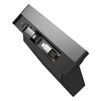 Baseus T-Space centrmezgls Tesla Model 3 / Y automašīnām, 45W, melns