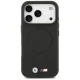 BMW M FW Metal Logo MagSafe vāciņš iPhone 17 Pro, melns