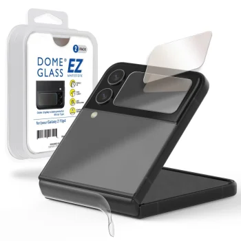 Samsung Galaxy Z Flip 4 (SM-F721) Whitestone 2x Tempered Glass for Rear Mini Display | Mini Displeja Aizsargstikls 2...