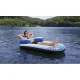 Bestway Indigo Wave 43533 piepūšamais matracis ar atzveltni, 191x107 cm
