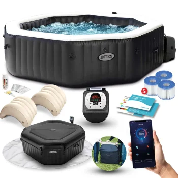 Intex 28462 Piepūšamais SPA baseins ar hidromasāžu, 6 personām, 218x71 cm