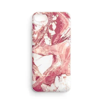 Wozinsky Marble vāciņš Samsung Galaxy S22+ (S22 Plus), TPU, rozā