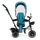 Ecotoys JM-066-9 trīsritenis ar rotējošu sēdekli, zils/zaļš