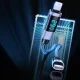 Orico LDA2L USB-A uz Lightning kabelis 12W ar LED displeju 0.5m, melns un sudraba