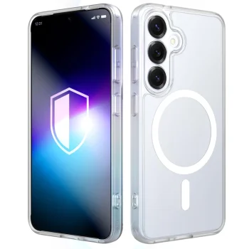 3mk Misty MagCase vāciņš Samsung Galaxy S25, balts