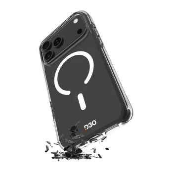 Puro Impact Clear D3O vāciņš iPhone 17 Pro ar MagSafe, caurspīdīgs