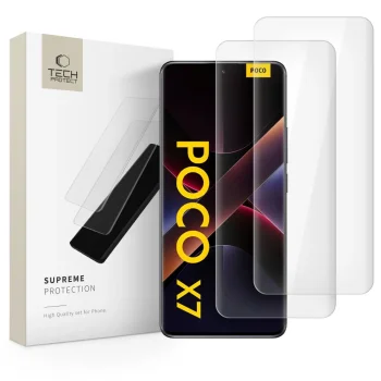Tech-Protect Supreme Protection aizsargstikls priekš Xiaomi Redmi Note 14 PRO / 14 PRO+ 5G / Poco X7 5G