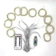 LED gaismas aizkars Telcon, 300 LED, 3 x 3 m, zils
