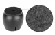 Silikona uzgaļi mēbeļu kājām ar filcu 12-16 mm, 16 gab., melni