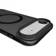 Silikona vāciņš Puro Daylight iPhone 17 Air ar MagSafe, caurspīdīgi melns