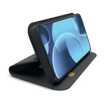 SBS Wallet Smooth atverams vāciņš Xiaomi 17 Pro Max, melns