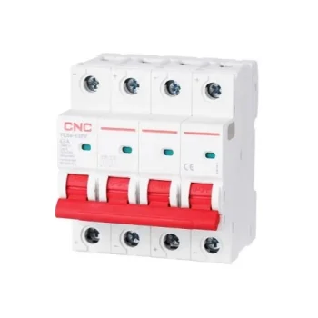 DC automātslēdzis 4P, 63A, Cat.A, 1000V DC, 6kA