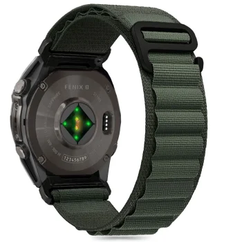 TECH-PROTECT NEILONS PRO GARMIN FENIX 5X / PLUS 6X 7X 8 (51 MM), OLĪVU ZAĻŠ | NYLON MM) OLIVE GREEN
