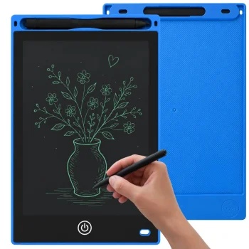8.5" LCD grafiskā zīmēšanas planšete bērniem ar irbuli, Zila