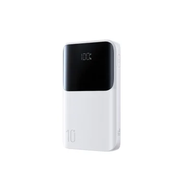 Ārējais akumulators Joyroom JR-QP191 Mini 10000 mAh 22.5W ar LED displeju, balts
