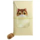 Nimmy Big Eyed Pet 2.0 Cat piezīmju grāmatiņas un pildspalvas komplekts 2-in-1 - Khaki