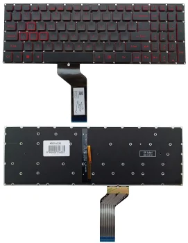 Acer Nitro AN515-51 AN515-52 AN515-53 tastatūra ar apgaismojumu US