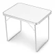 Multigarden GMFC-FY8060 saliekams tūrisma galds 80x60 cm, balts