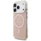 Karl Lagerfeld IML Karl RSG Logo MagSafe vāciņš iPhone 17 Pro, Rozā