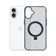 3Mk Protection Smoke Case Mag&Stand vāciņš Apple iPhone 16 Plus Caurspīdīgs