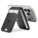 Spigen S314-2 Slim Fold Tripod Wallet MagSafe maciņš telefonam, melns