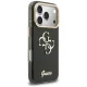 Guess IML 4G Script Metal vāciņš iPhone 17 Pro / 18 Pro, melns