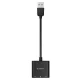 Orico SKT3 ārējā skaņas karte ar USB-A un 3.5 mm ligzdām, melna