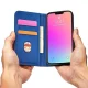 Samsung Galaxy A34 (SM-A346) Magnet Card Pouch Wallet Book Case Cover, Blue | Telefona Vāciņš Maciņš Apvalks...