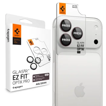 Kameras aizsargstikls Spigen Optik Pro EZ Fit iPhone 18 Pro / 18 Pro Max, 2 gab., Dark Cherry