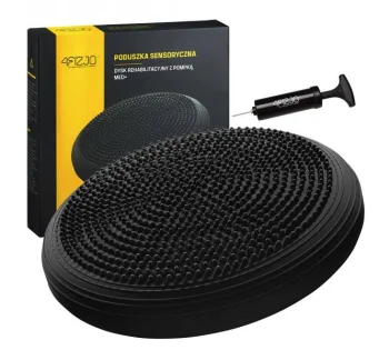 4Fizjo MED+ sensomotorais spilvens 33 cm, melns