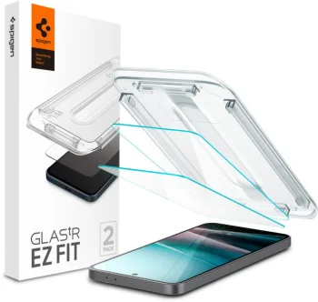 Aizsargstikls Spigen Glas.TR Ez Fit 2-pack priekš Samsung Galaxy A36 5G, caurspīdīgs