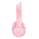 Bezvadu spēļu austiņas ONIKUMA B90, Bluetooth 5.0, RGB, rozā