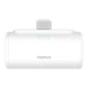 Ārējais akumulators Baseus Compact IP 5000mAh 20W, balts