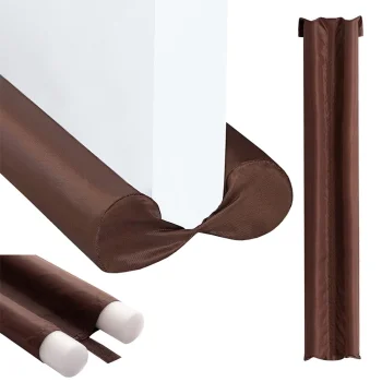Durvju un logu blīvējums pret caurvēju 85 cm, brūns