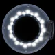 LED lupa-lampa S5 ar piecstaru statīvu, 5 dioptrijas, 24W