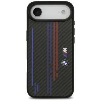 BMW M Kevlar Lines & Logo MagSafe vāciņš iPhone Air, melns