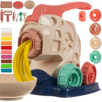 Kruzzel 00022526 plastilīna un makaronu mašīnas komplekts