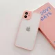 Silikona vāciņš Milky Case priekš Samsung Galaxy A42 5G, caurspīdīgs ar rozā