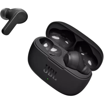 Bezvadu TWS austiņas JBL Wave 200, Bluetooth 5.0, melnas