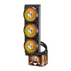 DarkFlash UV360 šķidruma dzesēšanas sistēma procesoram, 360 mm, 6.67\" OLED ekrāns, ARGB, melna