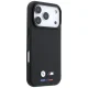 BMW M Quadrille Kevlar Tricolor MagSafe vāciņš priekš iPhone 17 Pro / 18 Pro, melns