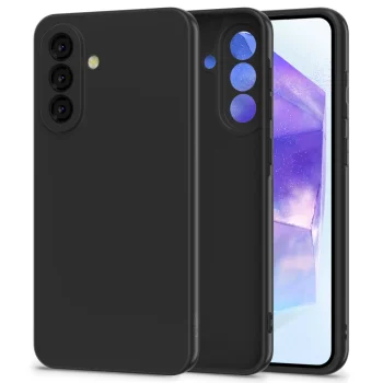 Tech-Protect Icon silikona vāciņš Samsung Galaxy A56 5G, melns