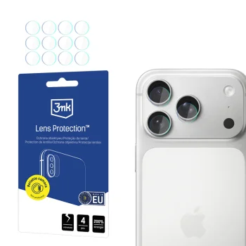 3mk Apple iPhone 17 Pro kameras aizsargstikls Lens Protection