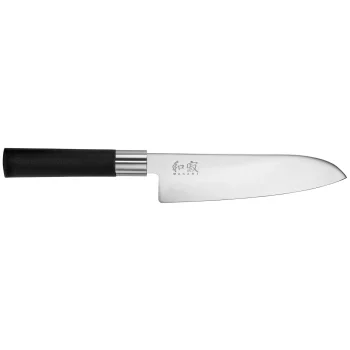 Santoku nazis KAI Wasabi Black 16.5 cm