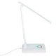 LED galda lampa ar USB, skārienvadību un RGB apgaismojumu, balta