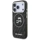 Karl Lagerfeld IML Glitter Karl & Choupette MagSafe vāciņš iPhone 17 Pro, melns